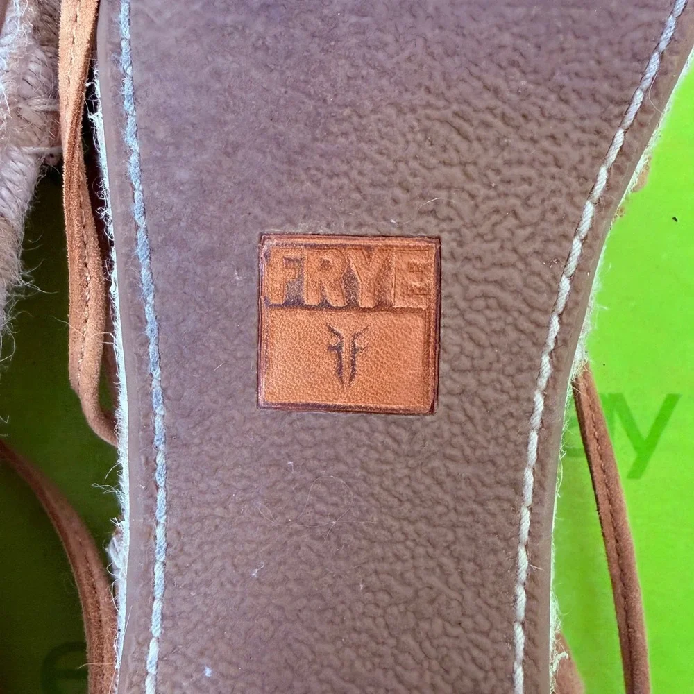 Frye suede espadrille